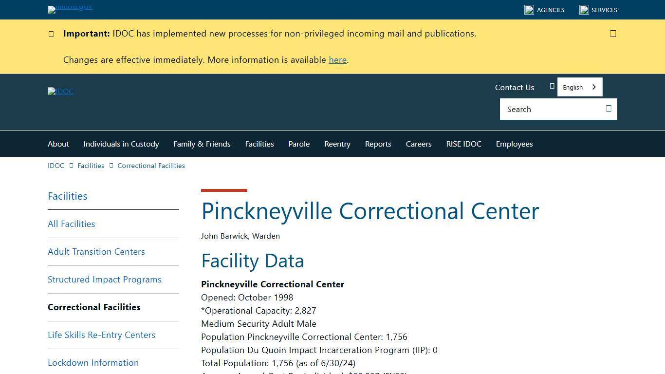 Pinckneyville Correctional Center